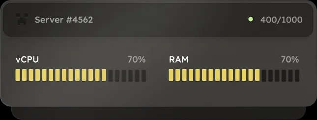 Minecraft server hosting illustration